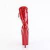 Pleaser - FLAMINGO1040GP Bottes de plateforme, Pole dance chaussures - Rouge Product image